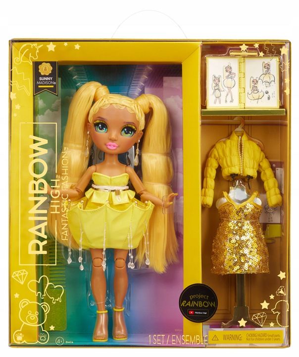 RAINBOW HIGH SUNNY YELLOW