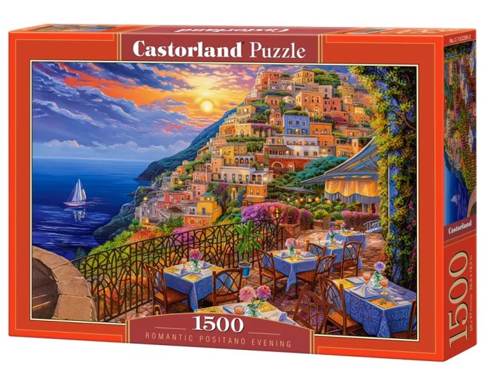 PUZZLE 1500 ROMANTIC POSITANO evening