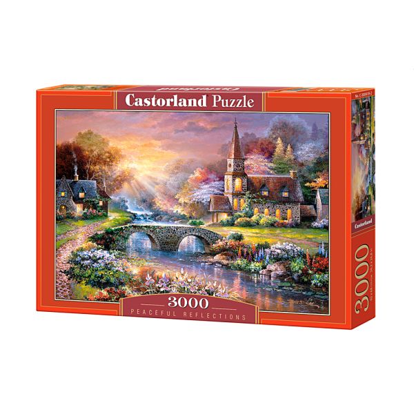 Castorland Puzzle 3000 el. C-300419-2 PEACEFUL REFLECTIONS