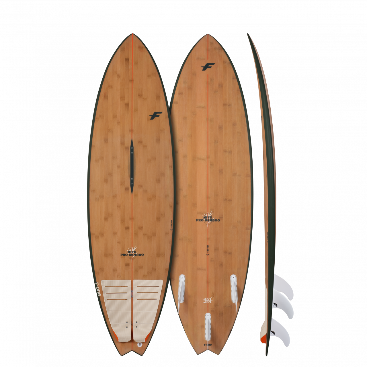 F-One Mitu Pro Bamboo Deska Kite Wave 2023