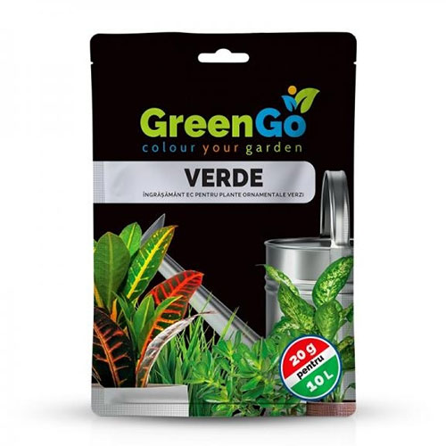 20 g, Nawóz do roślin doniczkowych GreenGo Verde - : Ilość w opakowaniu: 20 g