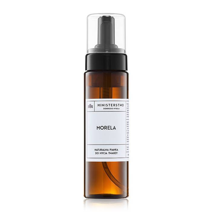 Morela - naturalna pianka do mycia twarzy
