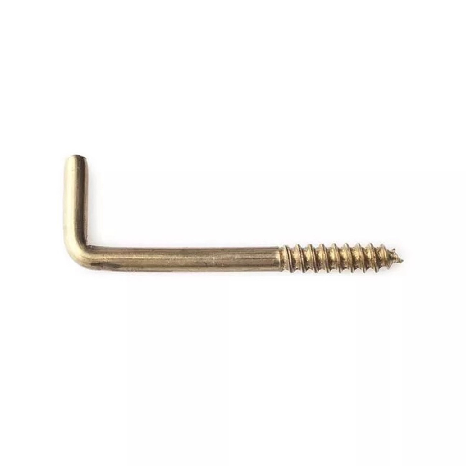 Lux-Tools Hak kątowy mosiądz 2x30mm 20szt.