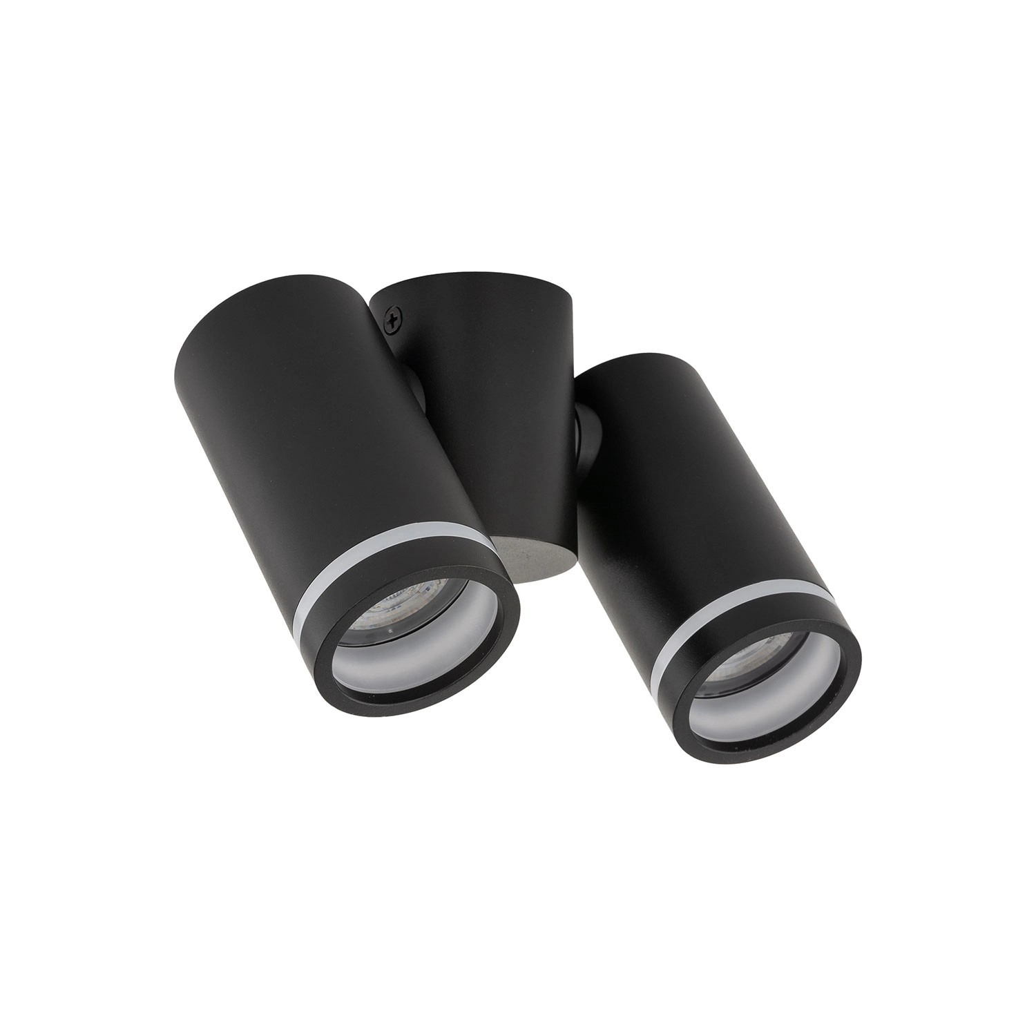 TK Lighting Lampa Jet Set Black 2xGU10