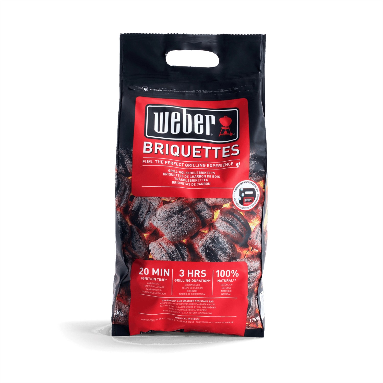 Weber Brykiet wysoko kaloryczny 4 kg