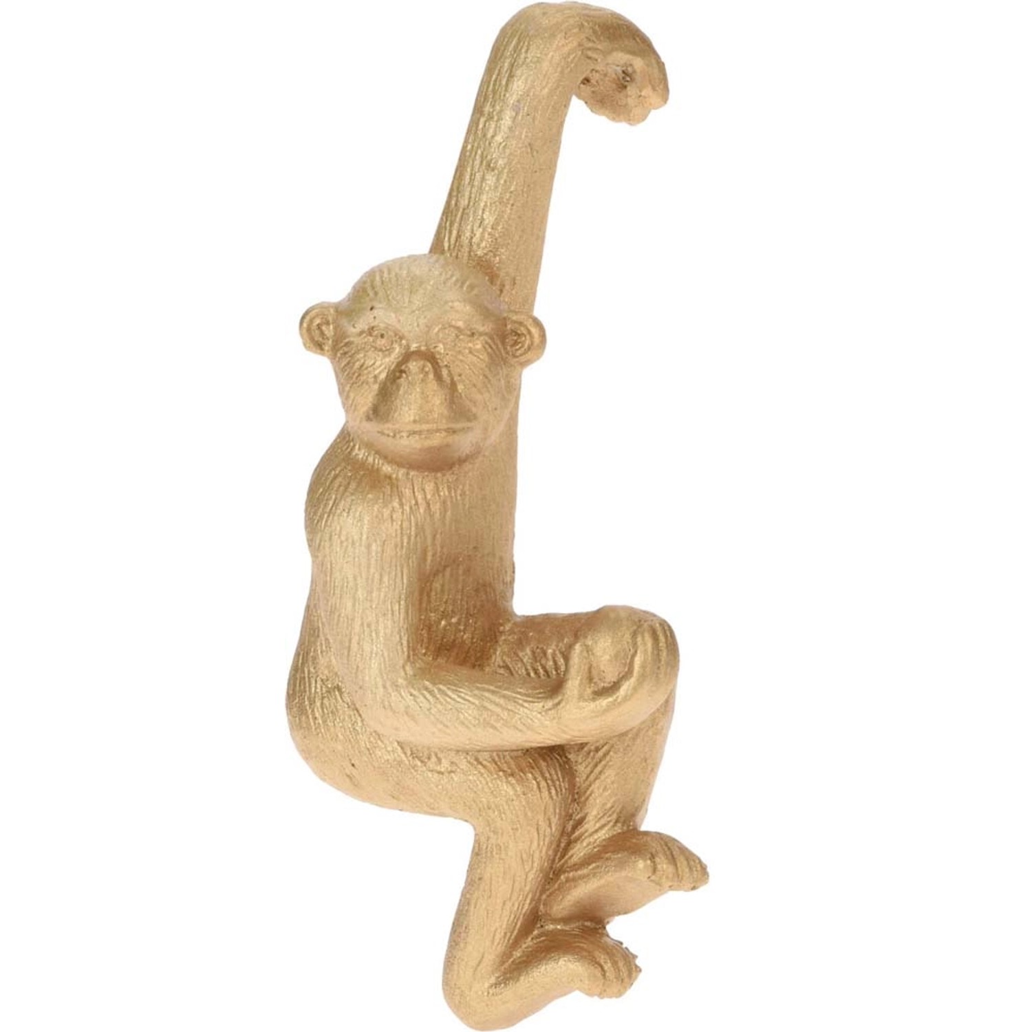 Zawieszka na doniczkę Małpka złota - wys. 13 cm