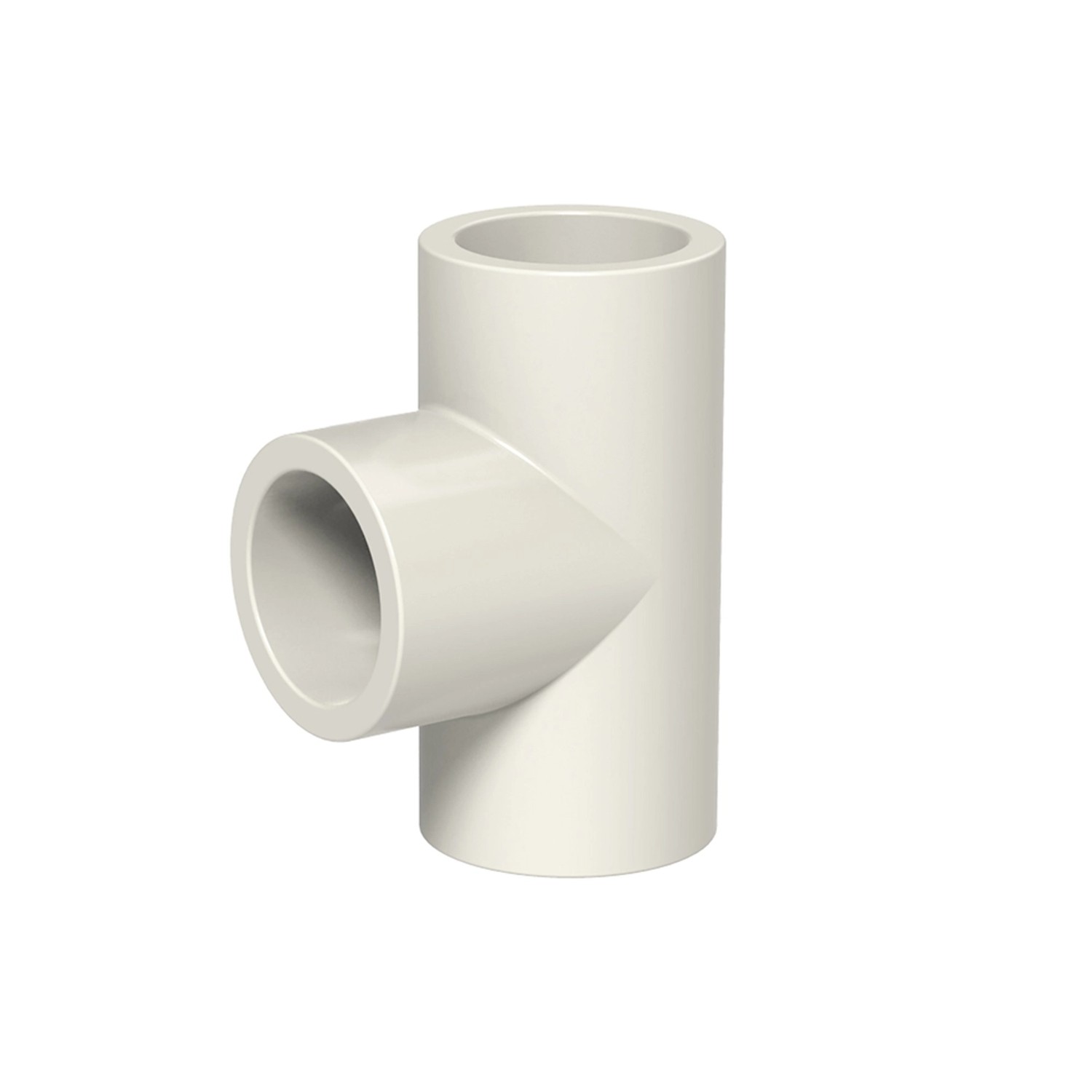 Trójnik PVC 1" KW