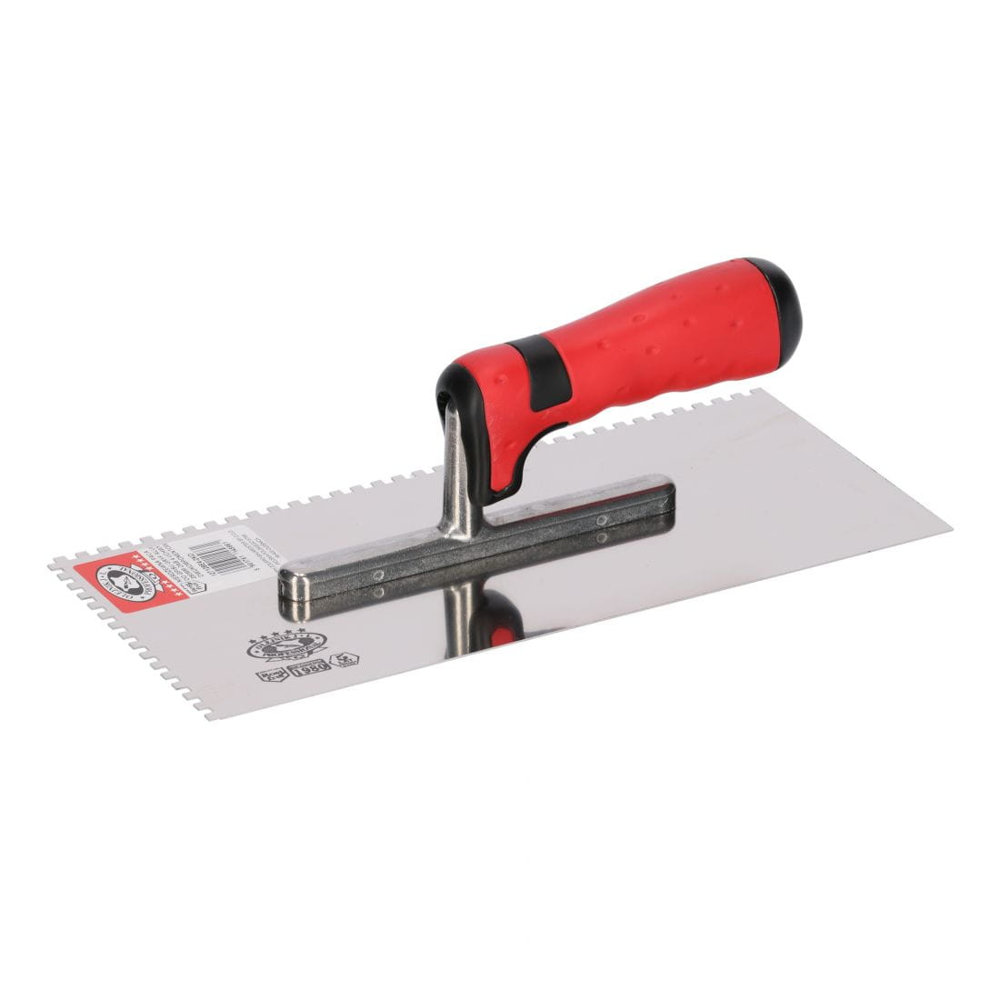 OLEJNIK PACA NIERDZEWNA Z ZĘBEM UCHWYT DWUKOMPONENTOWY 280x130MM ZĄB 4X4MM