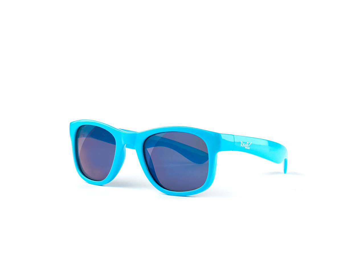 Okulary przeciwsłoneczne dla dzieci 0-3 Surf neon blue gloss