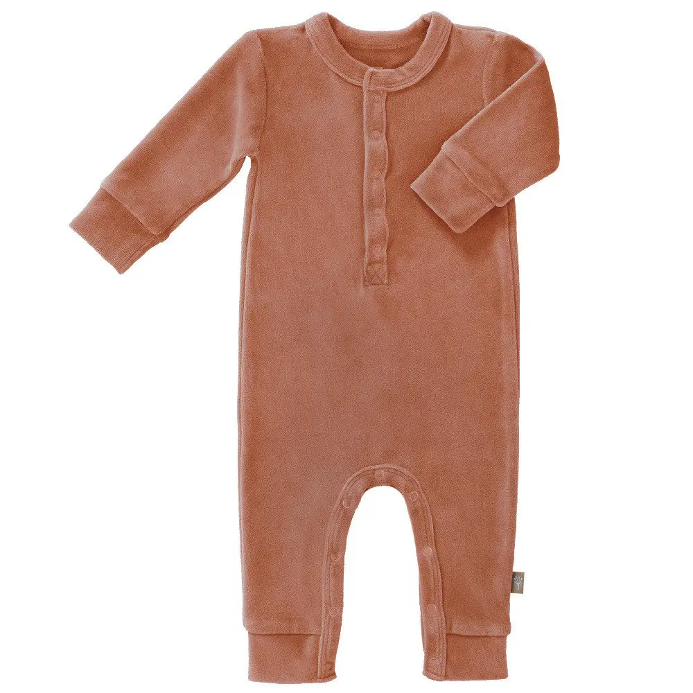Rampers welurowy Ash rose Fresk - 3-6 miesięcy