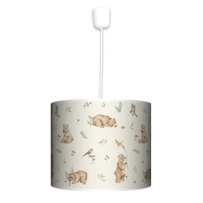 Lampa wisząca Misie Beż - rozmiar do wyboru FL - mała