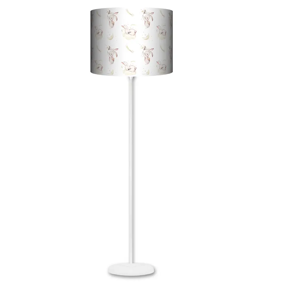 Lampa stojąca MAXI Rabbits 2 - kolor podstawy biały FL