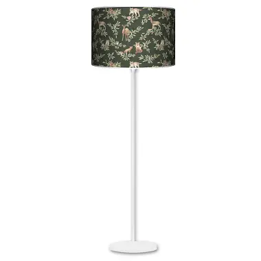 Lampa stojąca MAXI Forest Animals zieleń - kolor podstawy do wyboru FL - biały