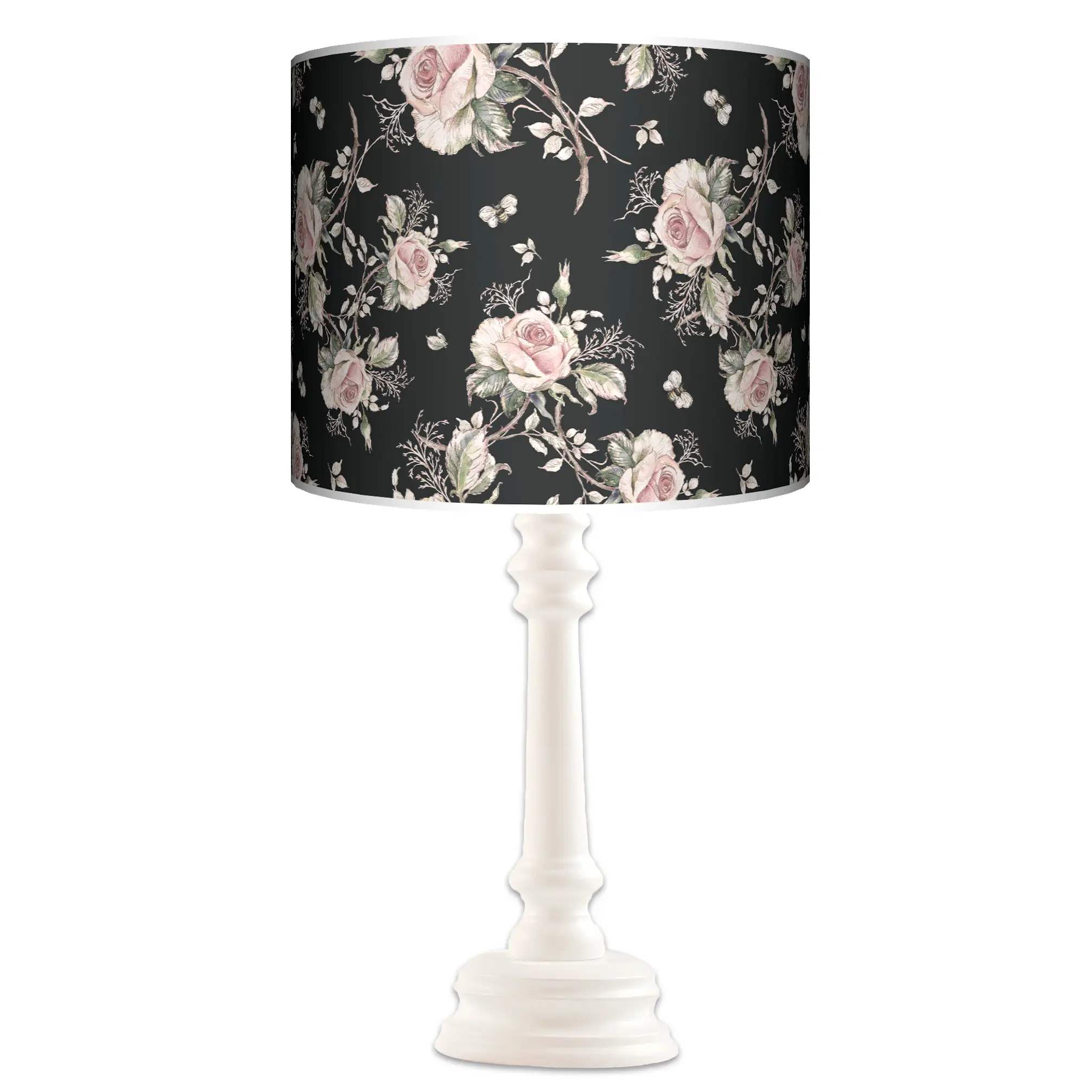Lampa stojąca QUEEN Night garden - kolor podstawy do wyboru FL - czarny