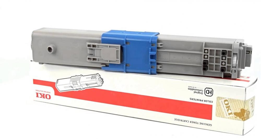 Toner Oki (44469724), 5000 stron, cyan (błękitny)