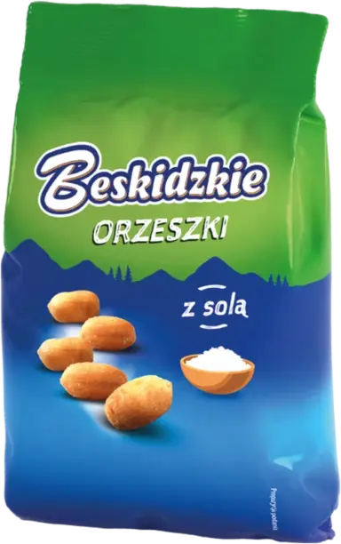 Orzeszki ziemne Beskidzkie, z solą morską, 240g