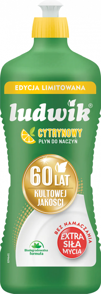 Płyn do naczyń Ludwik, cytrynowy, 925g
