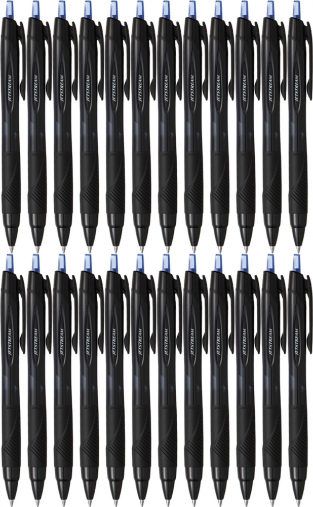 24x Pióro kulkowe Uni Jetstream SXN-157S , 0.7mm, niebieski