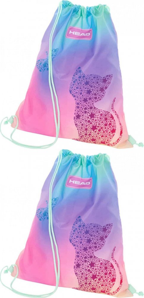 2x Worek na buty Astra Head AD1 Kitty Ombre, 44x33cm