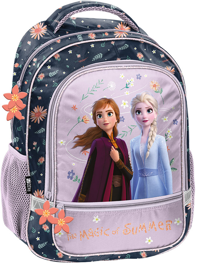 Plecak szkolny Paso Disney Frozen, dwukomorowy, 38x28x15cm