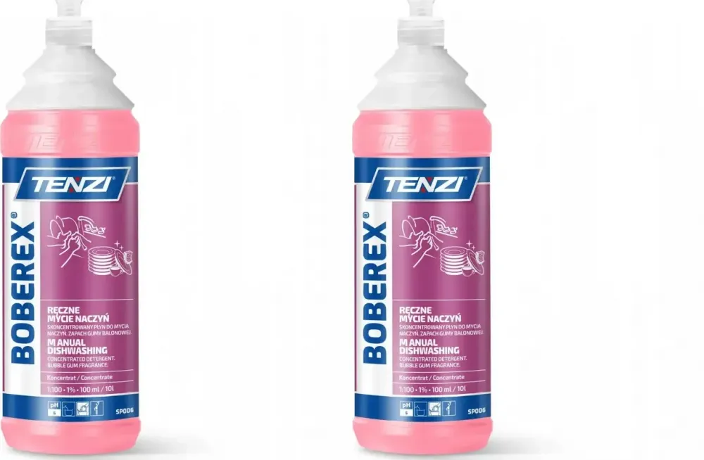 2x Płyn do naczyń Tenzi Boberex, 1l