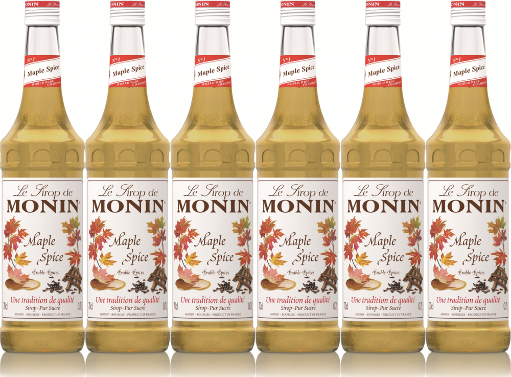 6x Syrop Monin, klonowy korzenny, 700ml