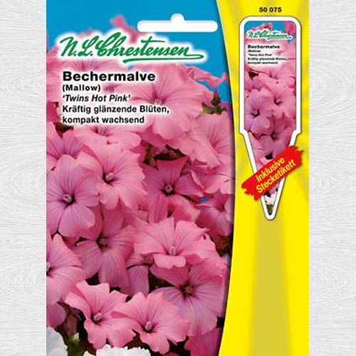 1 pac, Nalbă Twins Hot Pink - Semințe: Mod de ambalare: 1 pac