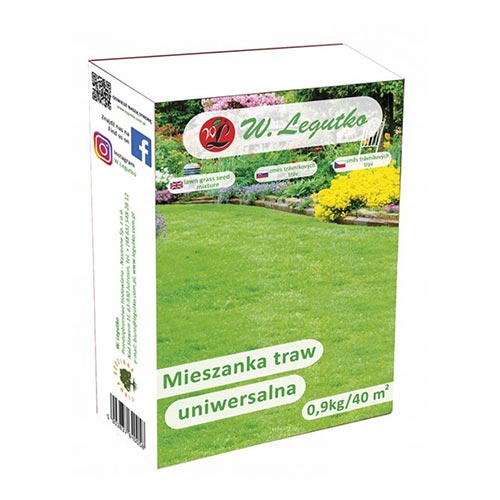 1 pac, Gazon Universal, amestec Legutko - Semințe: Mod de ambalare: 0.9 kg
