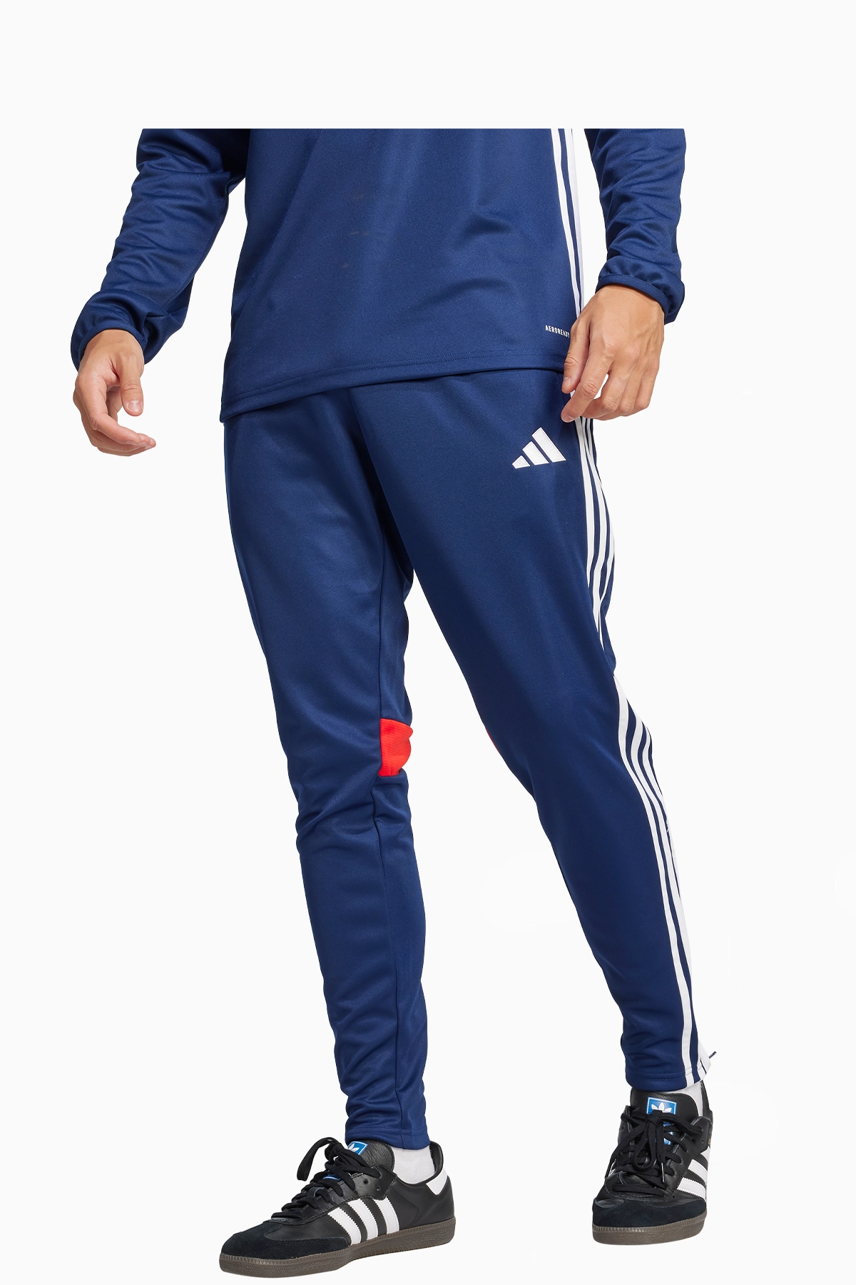 Spodnie adidas Tiro 25 Essentials Training - Niebieski