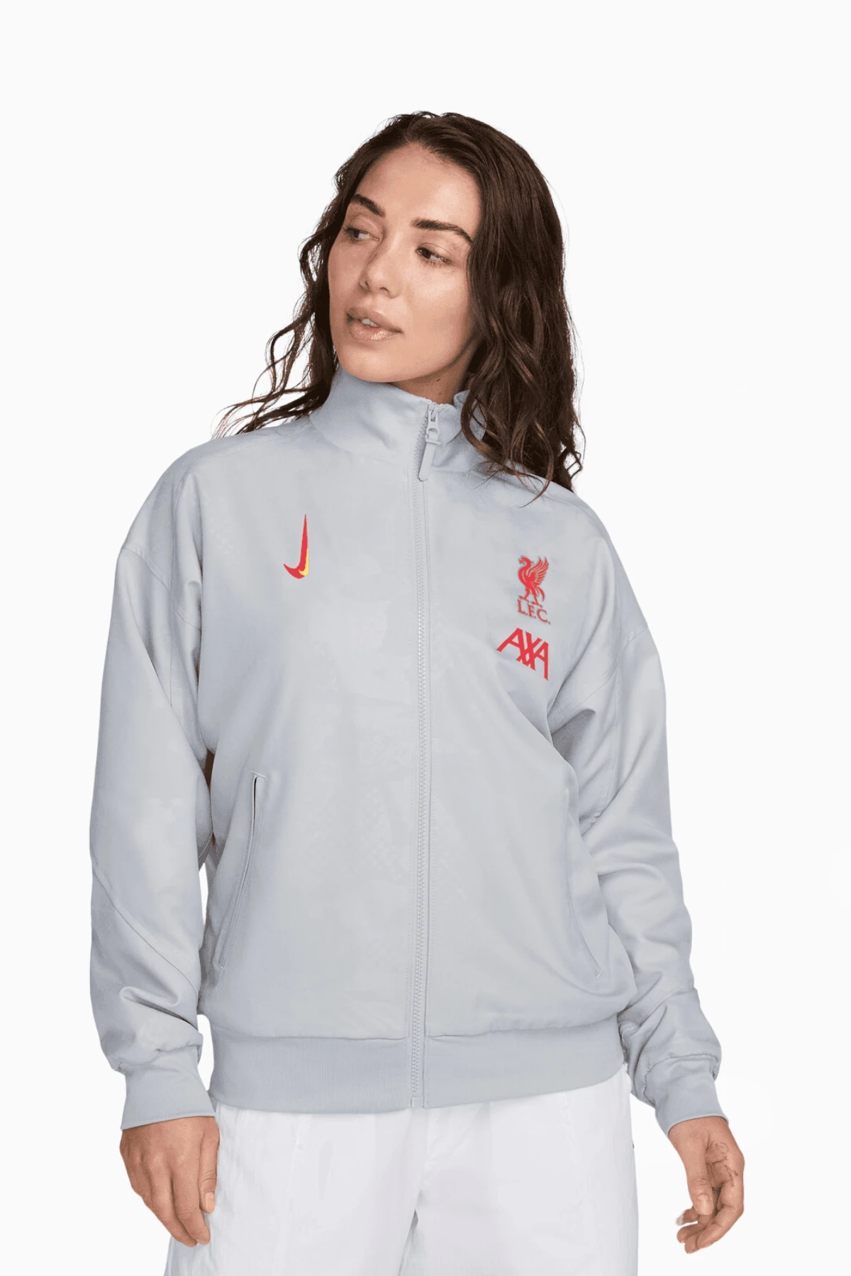 Bluza Nike Liverpool FC 24/25 Anthem Damska - Szary