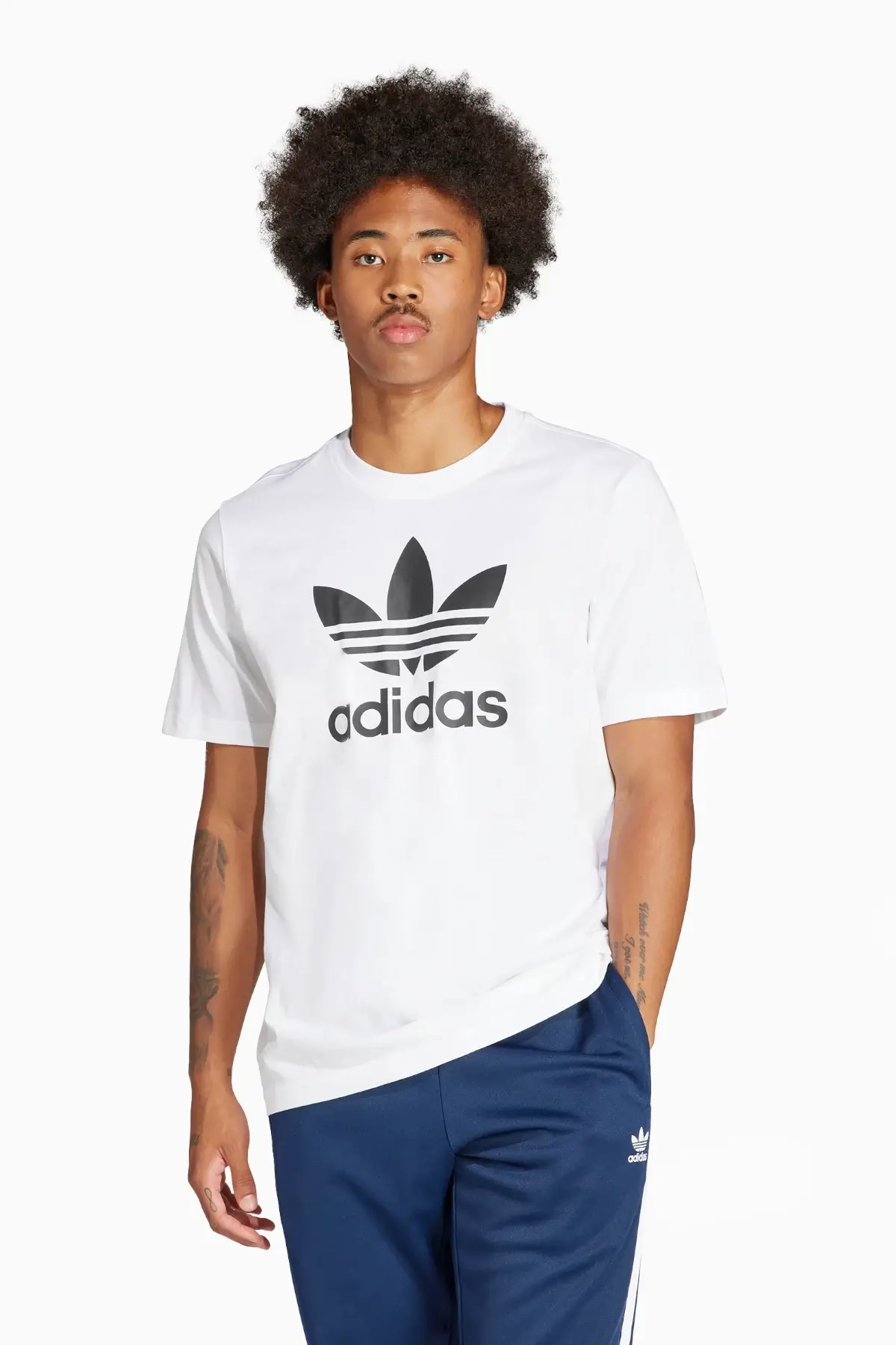 Koszulka adidas Adicolor Trefoil - Biały