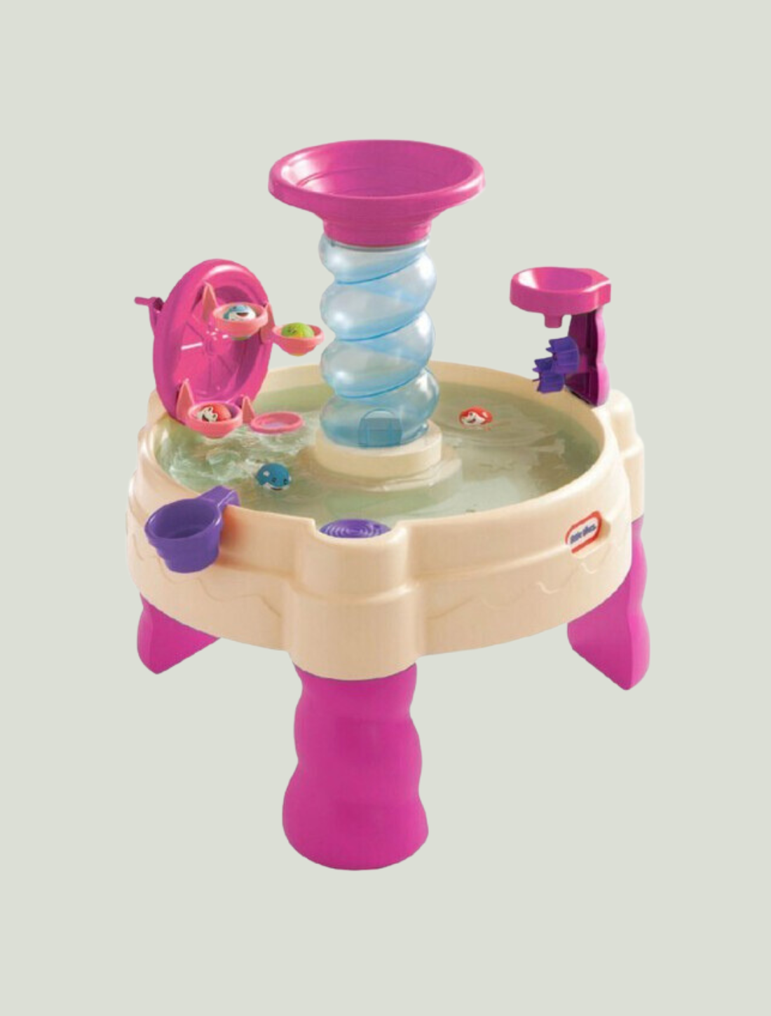 Wodny stół spiralny różowy Little Tikes