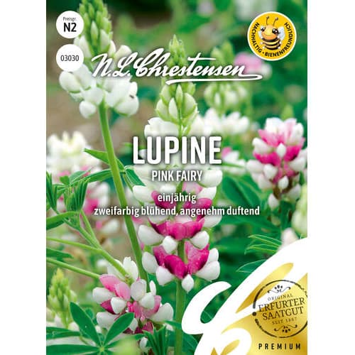 1 szt, Lupine Pink Fairy - Samen: Ilość w opakowaniu: 1 Stück