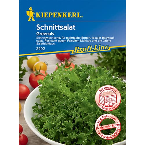 1 szt, Schnittsalat Greenaly - Samen: Ilość w opakowaniu: 1 Stück