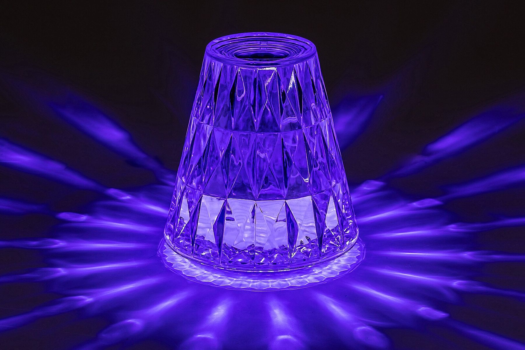 Rabalux Siggy lampa stołowa 1x2W przezroczysta 76004 - Wysyłka w 24h