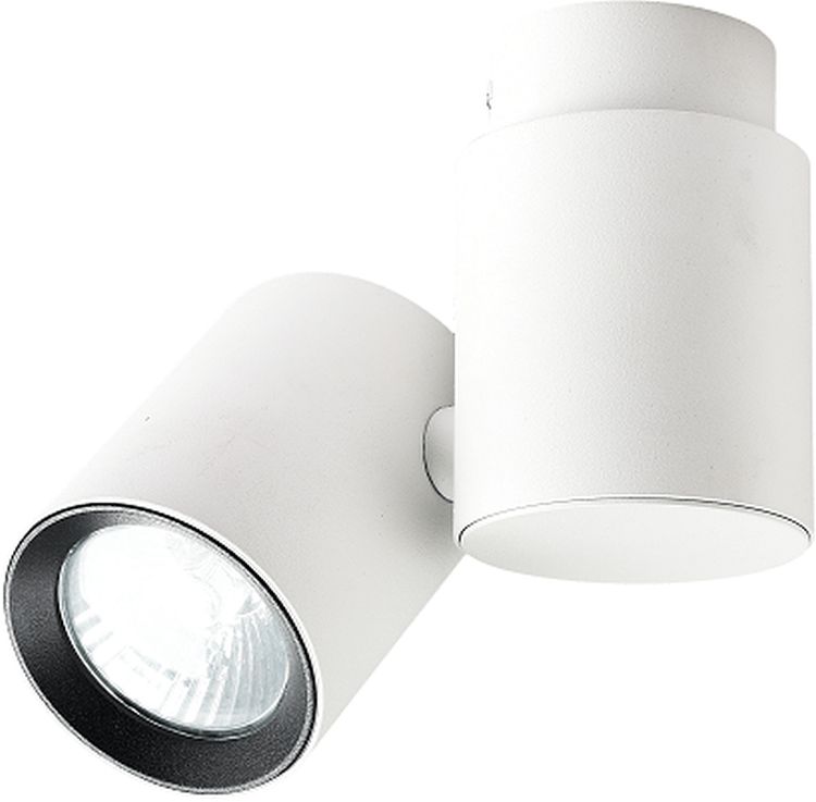 Light Prestige Boston 1 lampa podsufitowa 1x50W biała/czarna LP-741/1WWH/BK