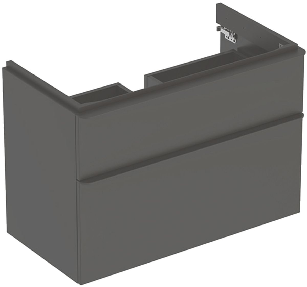 Geberit Smyle Square szafka 88,4 cm podumywalkowa wisząca lava mat 500.354.JK.1