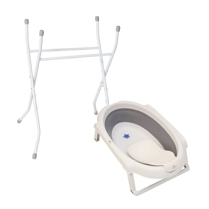 Baby Dan Zestaw do kąpieli SafeSplash - wanienka, stojak i wkładka