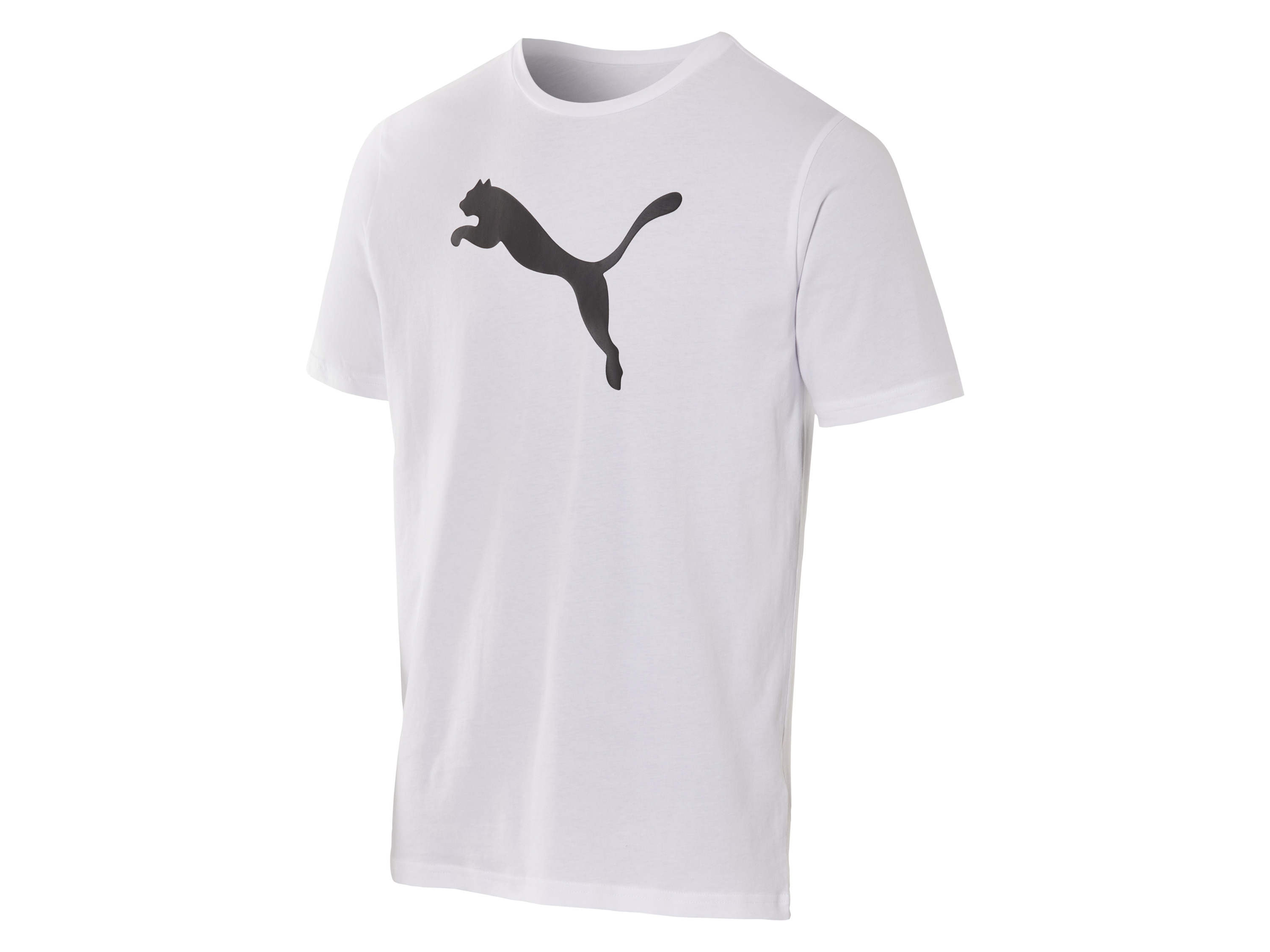 Puma Koszulka męska z dużym logo Biały, M