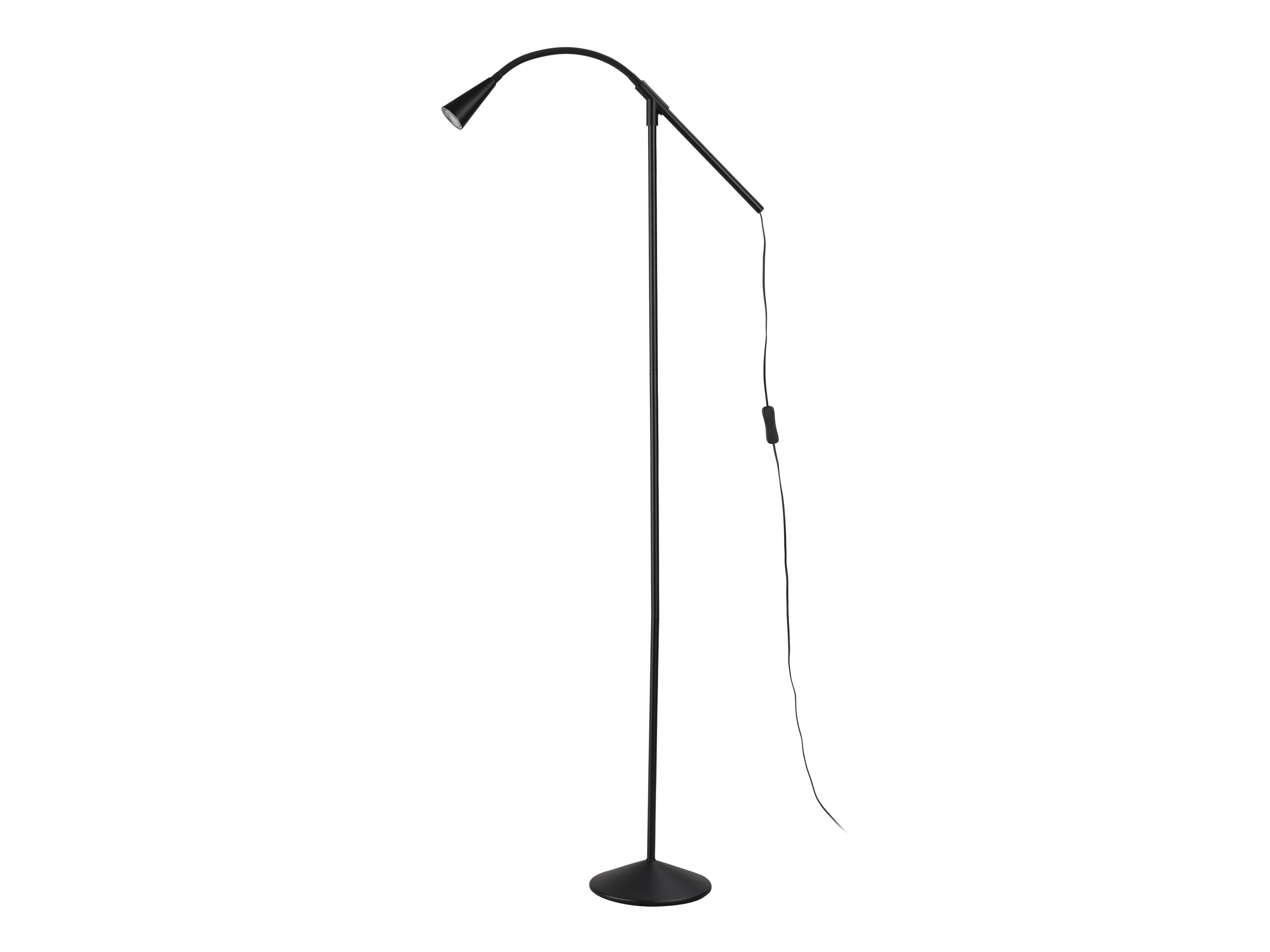 Livarno home Lampa LED stojąca Freya Czarny