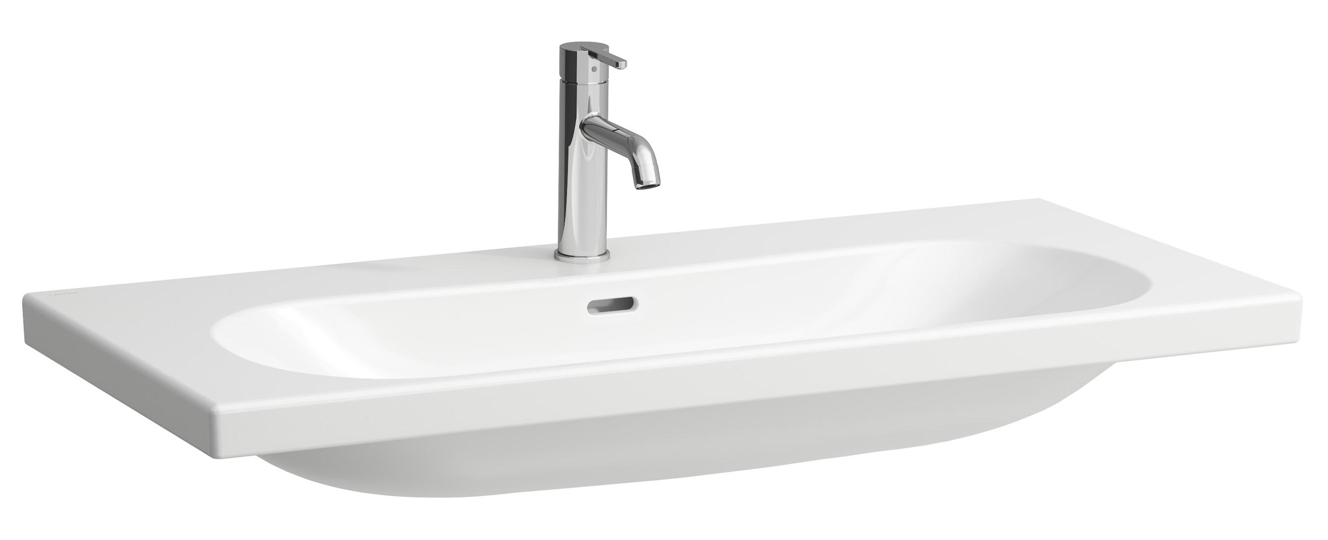 Darmowa Dostawa - Umywalka 100x46 cm prostokątna meblowa biała Laufen Lua H8100890001091