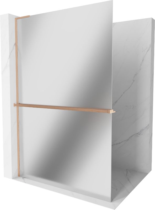 Ścianka prysznicowa Mexen Kioto+ L lustro 100x200 cm 800-100-123-65-50 1 szt.