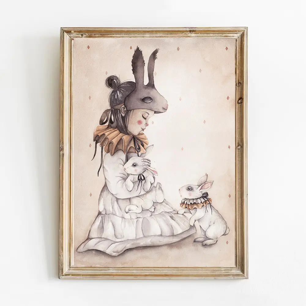 Plakat Bunny Girl - Sam plakat A3