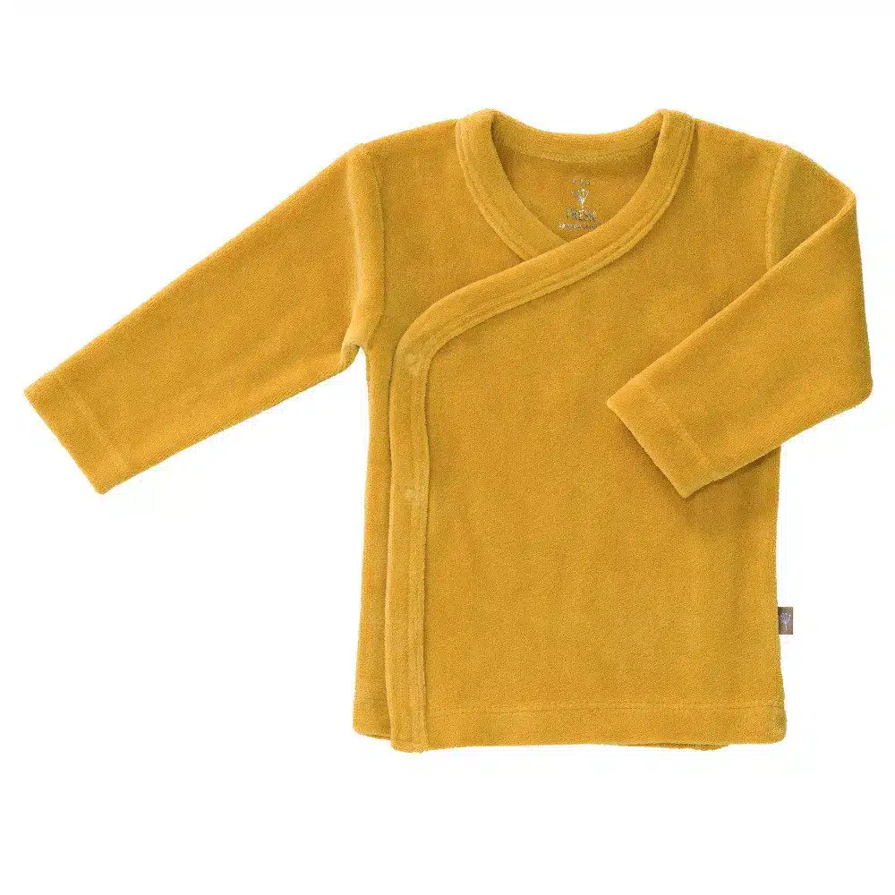 Kardigan welurowy Mimosa yellow Fresk - 3-6 miesięcy