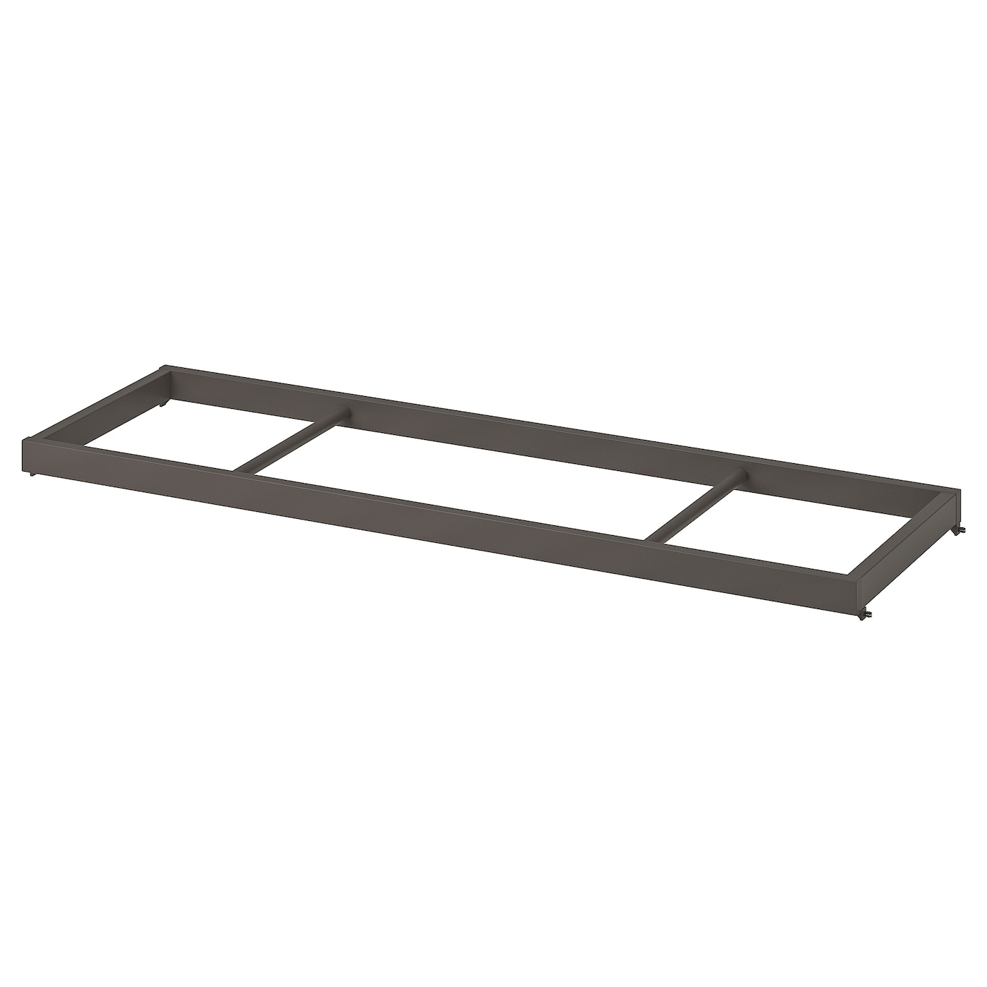 IKEA KOMPLEMENT drążek na ubrania, ciemnoszary, 100x35 cm