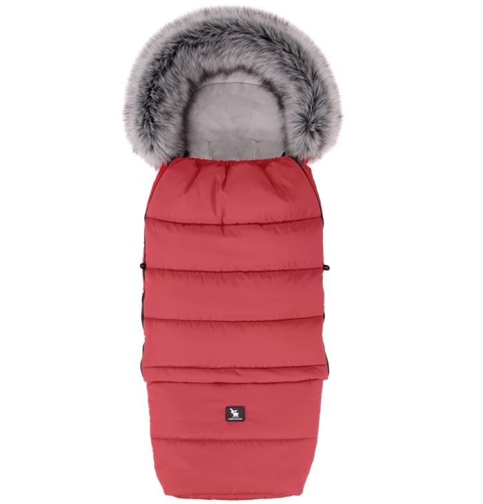 Cottonmoose Śpiworek Combi 3 w 1 od 0 do 42 m-cy-Czerwone