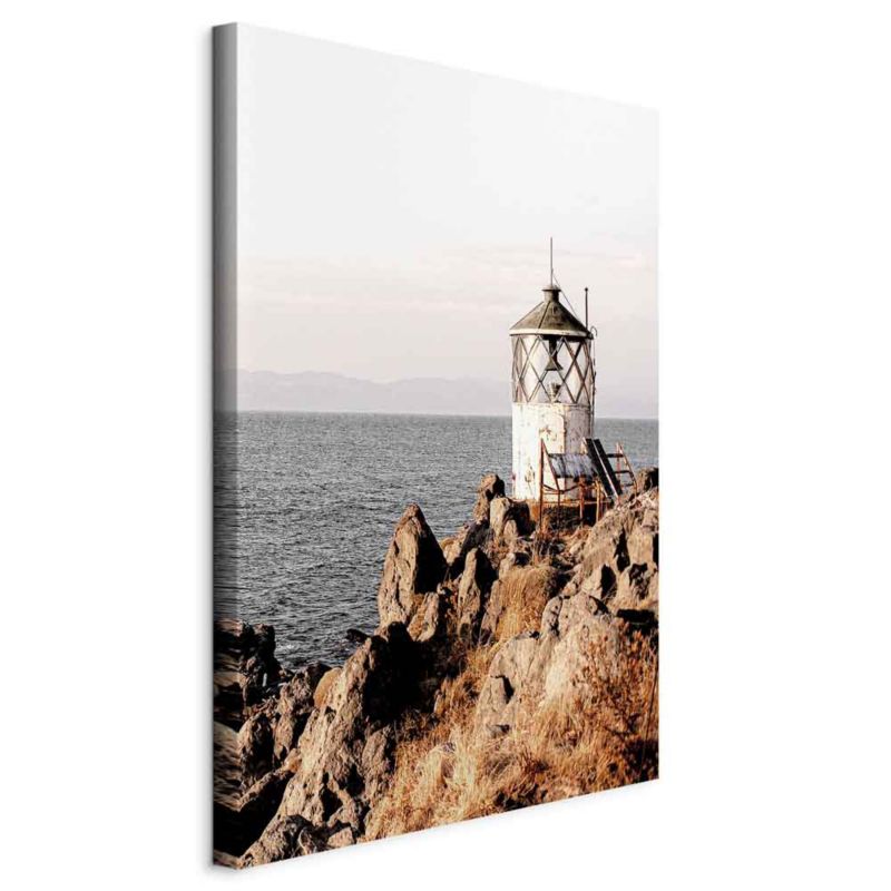 Obraz Artgeist Latarnia na klifie 20 x 30 cm płótno włoskie 1 szt