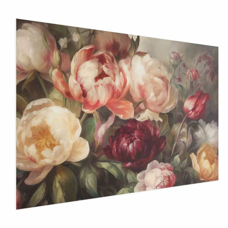 Plakat Artgeist Piwonie 30x21 cm bez ramy 1 szt