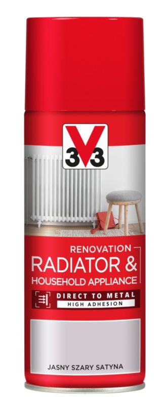 Spray V33 AGD jasny szary satyna 0,4 l