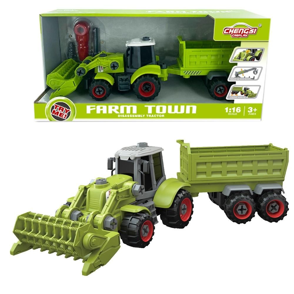 TRAKTOR Z ŁYŻK
